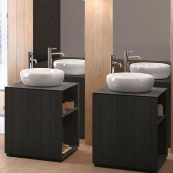 Раковина накладная Cielo Fluid FLLA45 CN 45 см коричневый