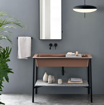 Раковина встраиваемая Cielo I Catini Catino CALAR AV 110 см коричневый