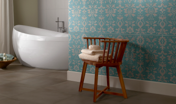 Плитка Villeroy&Boch 1581NE52 Декор Cherie бирюзовый 30*60