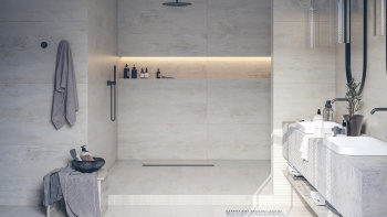 Керамогранит Kerranova Elevator Beige Matt. 60x120 см K-2010/MR/600x1200