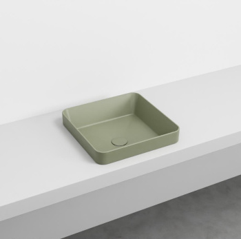 Раковина встраиваемая Cielo Enjoy EJLASIQ AG 40 см зеленый