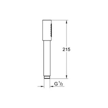 Ручной душ Grohe Sena Stick 28034LS0