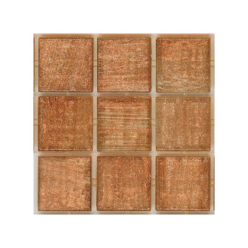 Стеклянная мозаика с авантюрином тон на бумаге Trend Brillante Opale 222 1 Luc 2x2