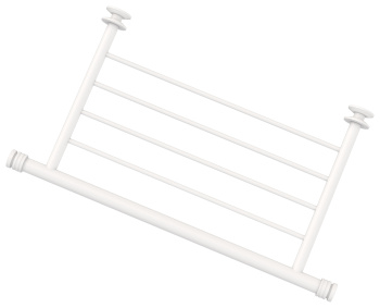 Полка для полотенец Сунержа 30-2012-4370 белая