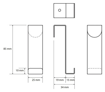 Крючок Bemeta Neo 101106155
