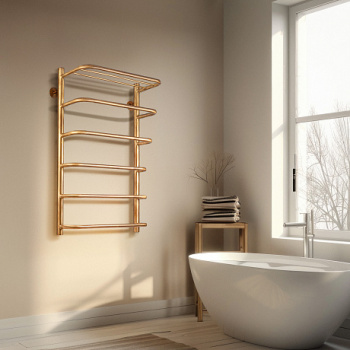 Полотенцесушитель электрический Secado Мерида 2 4603777463823 100х53 правый бронза