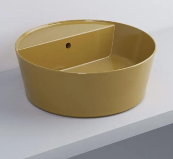 Раковина накладная Cielo Era Handy HALAT45SF AM 45 см коричневый