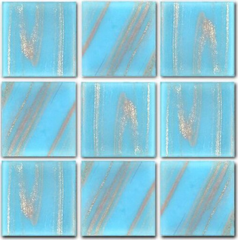 Стеклянная мозаика Rose Mosaic Gold Star 2x2 G14(5) 322x322