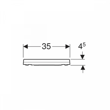 Крышка-сиденье для унитаза Geberit Xeno² 500.833.01.1, с микролифтом