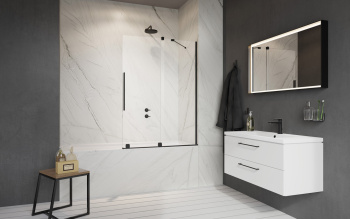 Шторка для ванны Radaway Furo Black PND II 688 Left 10109688-54-01L левая