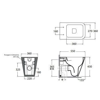 Сиденье быстросъемное для унитаза Azzurra Build, белый петли хром, микролифт BUI 1800/F cr