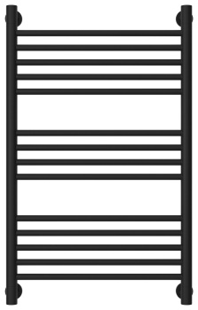 Полотенцесушитель водяной Сунержа Богема+ прямая 800х500 31-0220-8050 матовый черный