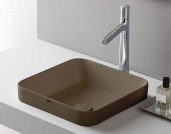 Раковина встраиваемая Cielo Enjoy EJLASIQ AN 40 см коричневый