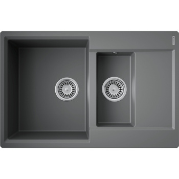 Мойка кухонная Omoikiri Daisen 78-2T-PL платина 4993533