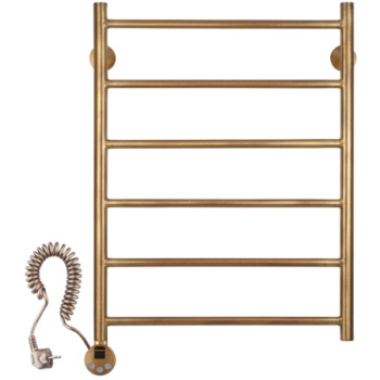 Полотенцесушитель электрический Secado Триада 1 4603777479060 80х53 правый бронза