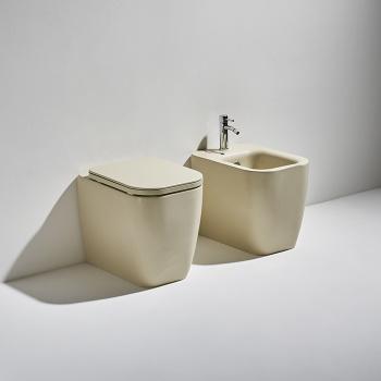 Унитаз напольный Simas Henges HE01 sabbia matt коричневый