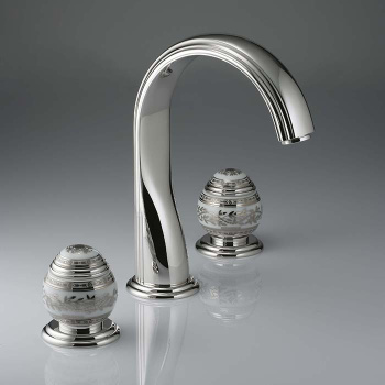 Смеситель для раковины THG Marquise Blanc Decor Platine A7G-A02-151 хром