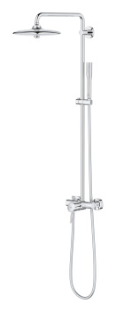 Душевая система с однорычажным смесителем настенного монтажа, GROHE Euphoria System 260, хром 230610