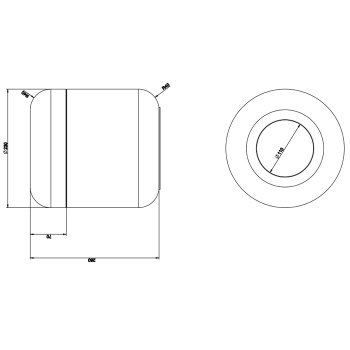 Корзина для мусора Gessi Goccia 38178.519 Gres