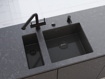 Мойка кухонная Omoikiri Taki 49-U/IF-GB графит 4997018