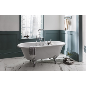 Полка-решётка на ванну Burlington A27 CHR хром