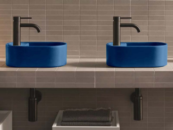 Раковина накладная Cielo Les Petites LPLAO OL 33 см синий