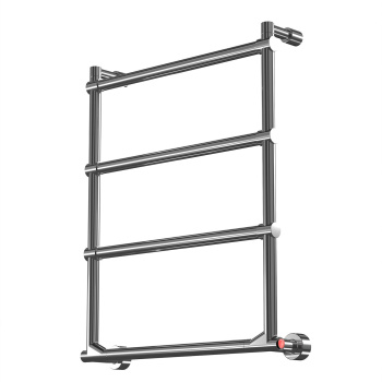 Полотенцесушитель электрический Margaroli Sole 5124704MBNB 64x52 правый черный