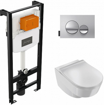 Унитаз с инсталляцией Jacob Delafon Odeon Rive Gauche E21745RU-00