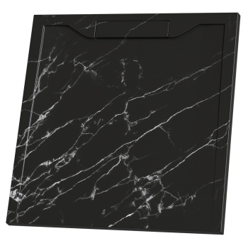 Душевой поддон квадратный RGW STE STE MB черный мрамор 900x900 мм 52341099-13