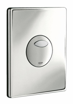 Панель смыва для унитаза GROHE Skate 3 режима смыва, хром 38862000