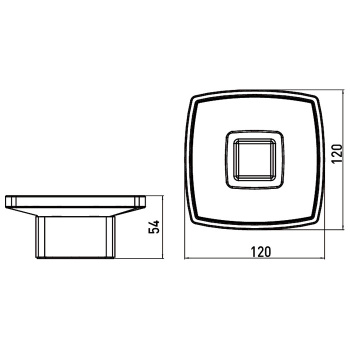 мыльница настольная Emco Loft сатинированное хрустальное стекло, emco-steel 0530 016 01