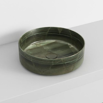 Раковина накладная Cielo Shui Comfort SHCOLAO40- BP 40 см зеленый