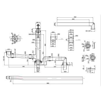 Слив-перелив Burlington Arcade ARC40