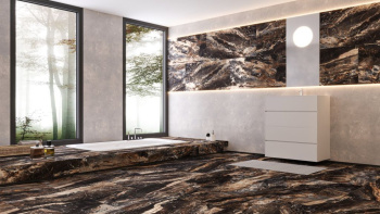 Керамогранит Neodom Luxury Lawa Nero Carving 60x120 см N20432