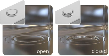 Двойной сифон с одним переливом 2XSL 114-PP-114,