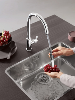 Смеситель для кухонной мойки Kludi Bingo Star XS 468030578 хром