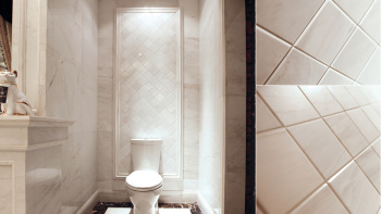 Мрамор Marmocer Artwall Diana White PJG-ZSM001-AEBS 9.6x9.6 см PJG-ZSM001-AEBS