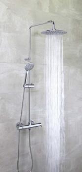 Смеситель термостатический Ramonsoler Blautherm без излива для душевой системы 941202S