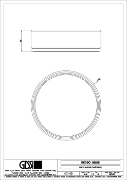 Мыльница Gessi Inciso 58525.708 Copper Brushed PVD