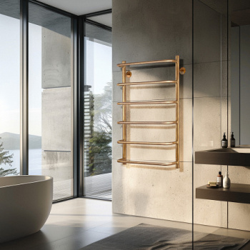 Полотенцесушитель электрический Secado Мерида 1 4603777463649 120х53 правый бронза