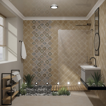 Керамическая плитка Eletto Ceramica Cartagena Stone Decor 15x15 см 00-00108656