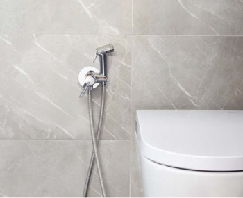 Гигиенический душ Ramonsoler встраиваемый с магнитным клапаном и abs лейкой 756801WC