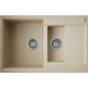 Мойка кухонная Omoikiri Daisen 78-2T-CH шампань 4993531