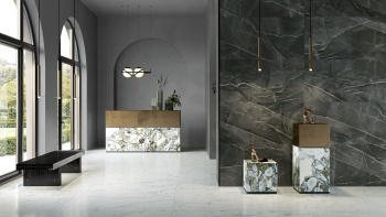 Керамогранит Vitra CityMarble Калакатта Блэк 60x120 см K951845LPR01VTEP