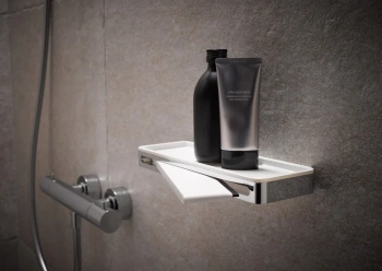 Полка Keuco Plan 14959010038 хром\серый