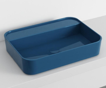 Раковина накладная/подвесная Cielo Shui Comfort SHCOLARSF OL 60 см синий