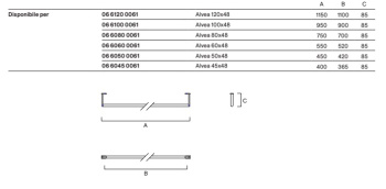 Полотенцедержатель Catalano ALVEA Cromo 0660450061