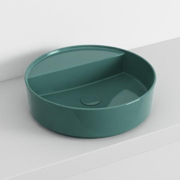 Раковина накладная Cielo Shui Comfort SHCOLATSF SM 45 см зеленый