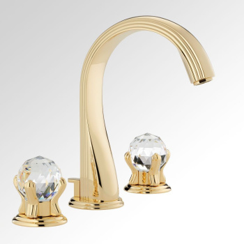 Смеситель для раковины THG Najem E53-F01-151 полированное золото