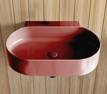 Раковина подвесная Cielo Mare MRLS60SF CO 60 см красный